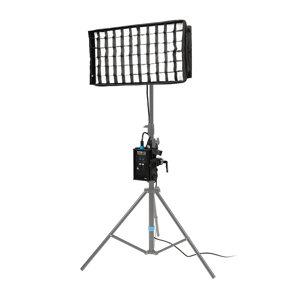 NANLITE PavoSlim 120B KIT with Quick Release Softbox & Clamp product view 2