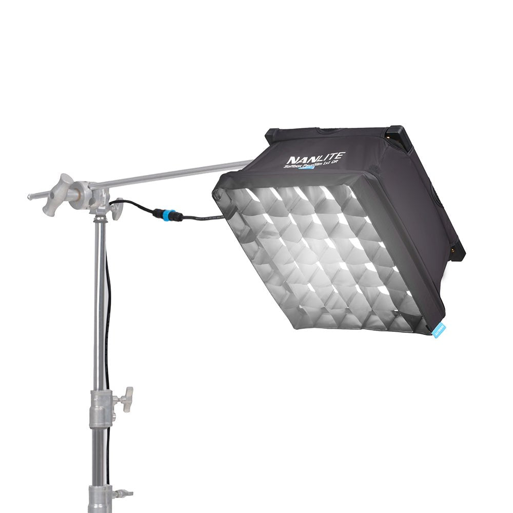 NANLITE PavoSlim 60B KIT with Quick Release Softbox & Clamp product view 3