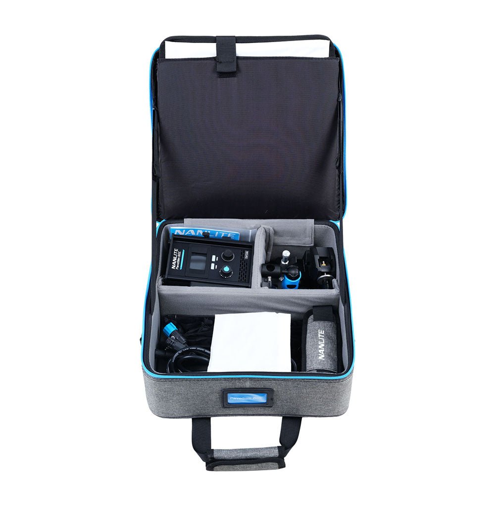 NANLITE PavoSlim 60B KIT with Quick Release Softbox & Clamp product view 4