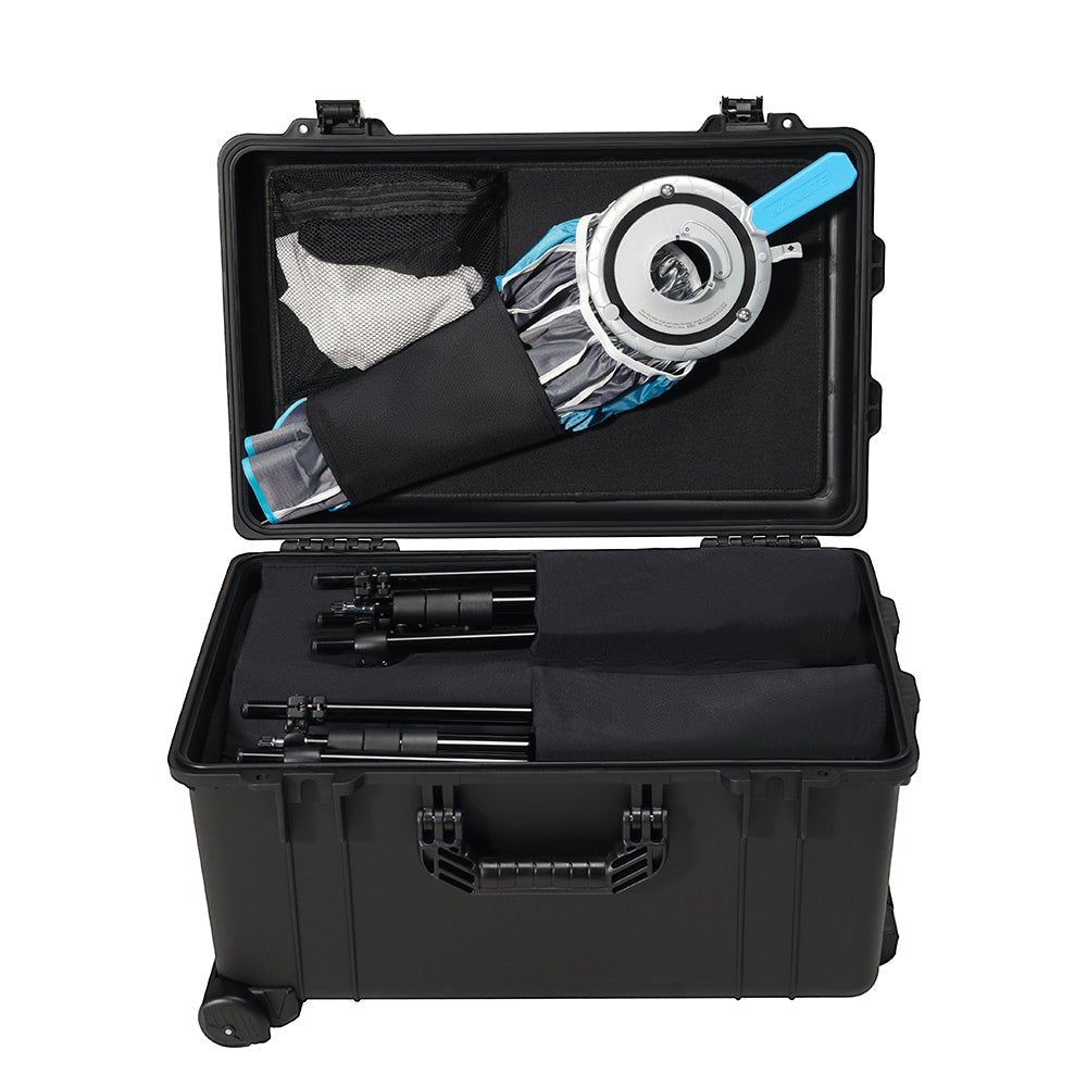 NANLUX Evoke 150C 2-Light Kit with Plastic Trolley Case product view 4