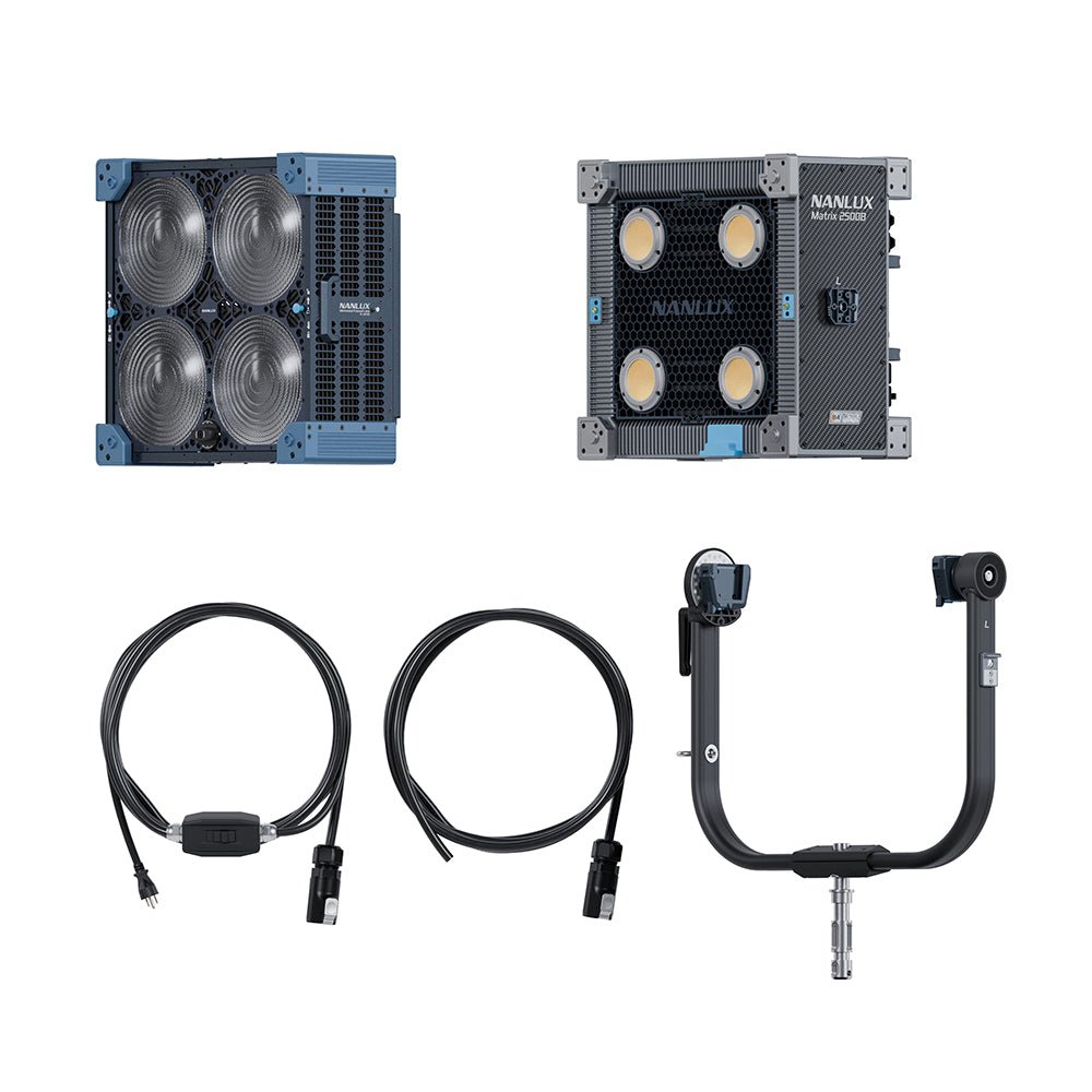 NANLUX Matrix 2500B LED Bi-color Multi-source Spot Light product view 3