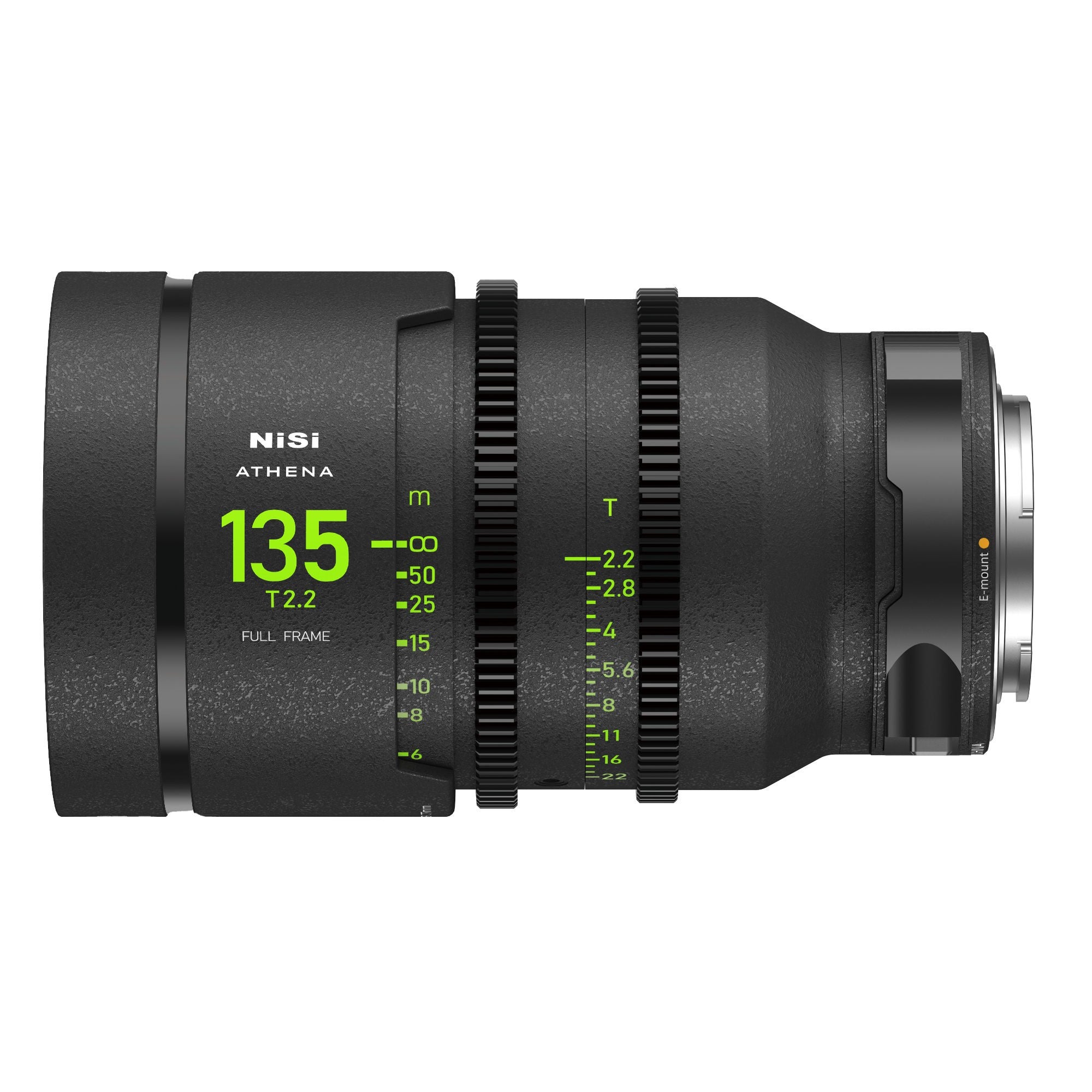 NiSi ATHENA PRIME 135mm T2.2 Full-Frame Lens (E Mount) - Film Gear Canada