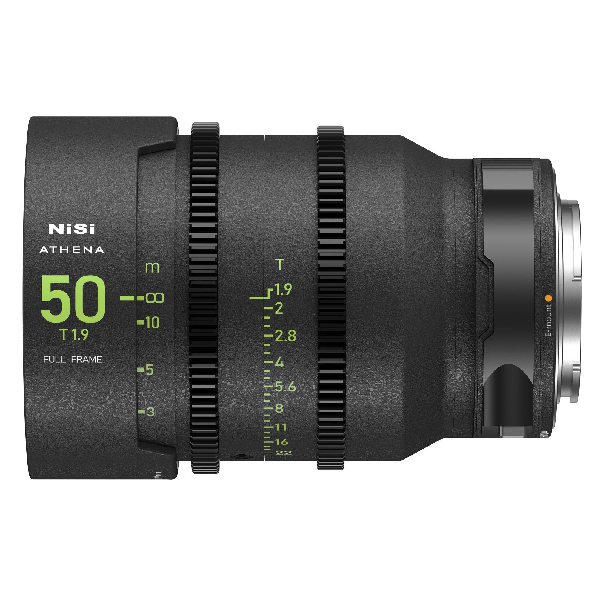 NiSi ATHENA PRIME 50mm T1.9 Full-Frame Lens (E Mount) - Film Gear Canada