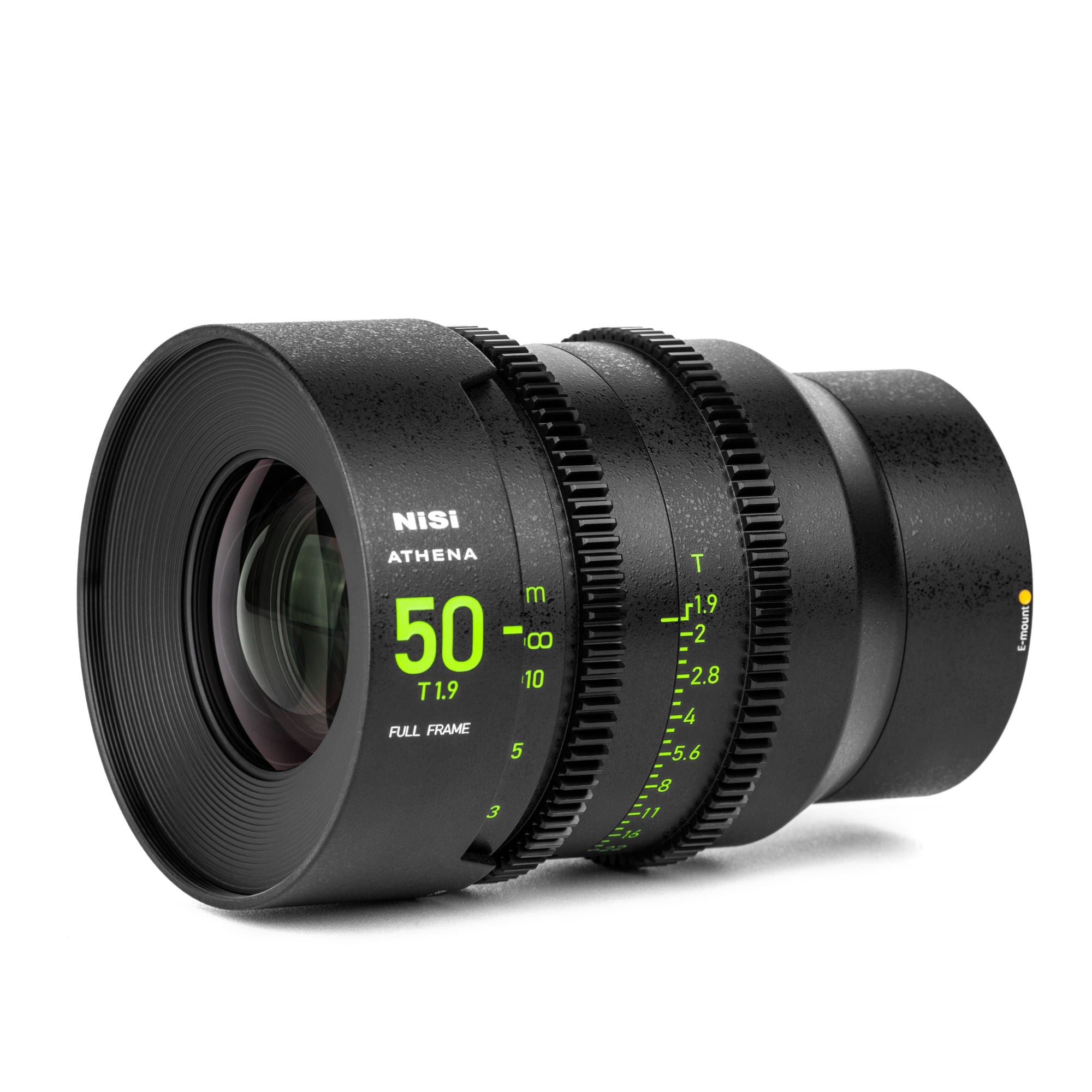 NiSi ATHENA PRIME 50mm T1.9 Full-Frame Lens (E Mount, No Drop-In Filter) - Film Gear Canada