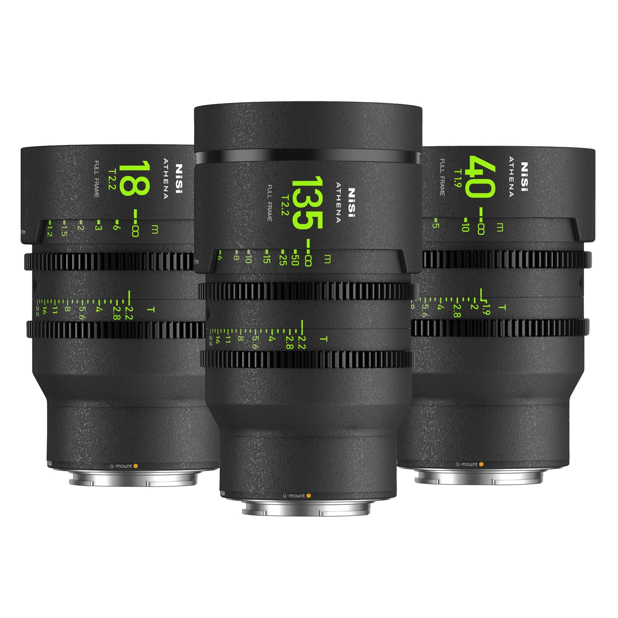 NiSi ATHENA PRIME 3-Lens Add-on Set (GFX Mount, No Drop-In Filter) - Film Gear Canada