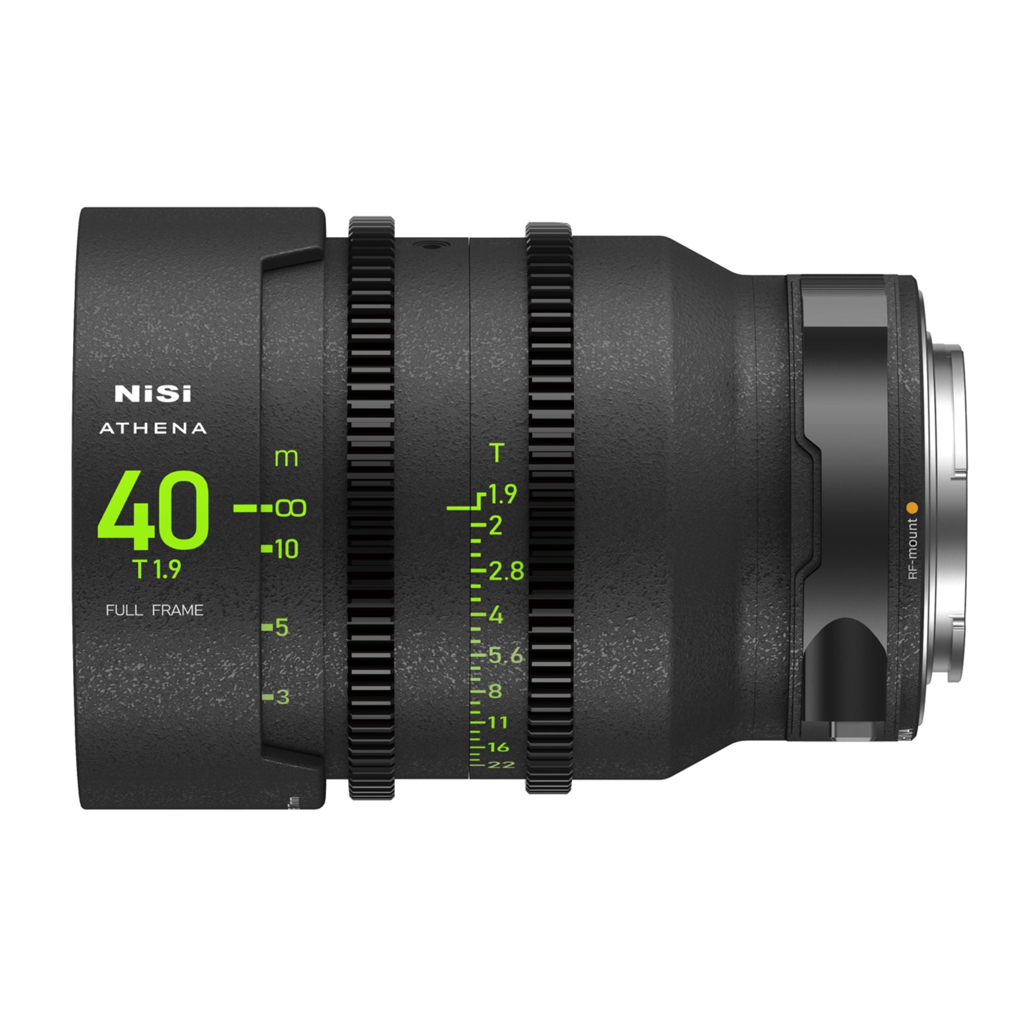 NiSi ATHENA PRIME 40mm T1.9 Full-Frame Lens (RF Mount) - Film Gear Canada