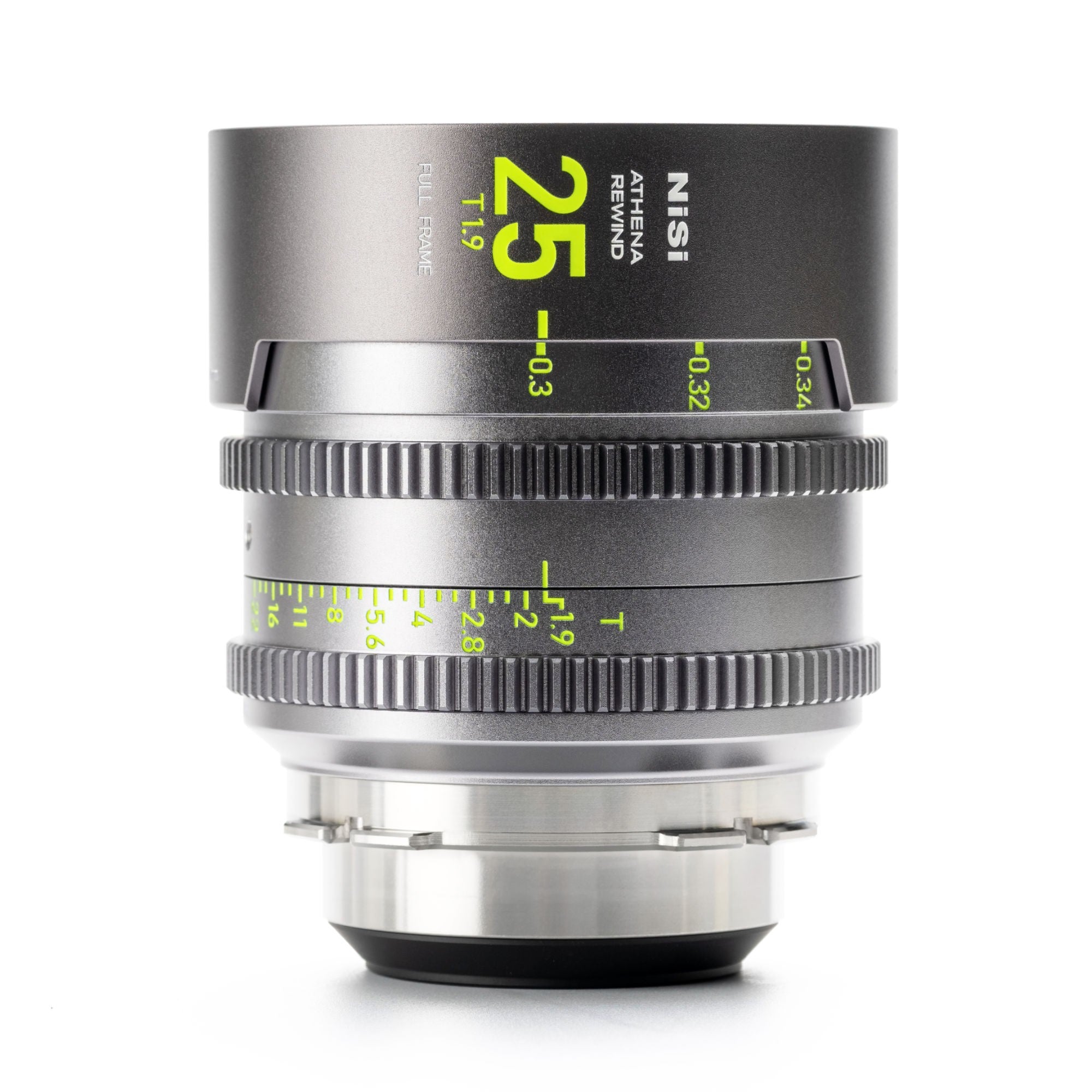 NiSi ATHENA PRIME REWIND 25mm T1.9 Full-Frame Lens (PL Mount) - Film Gear Canada