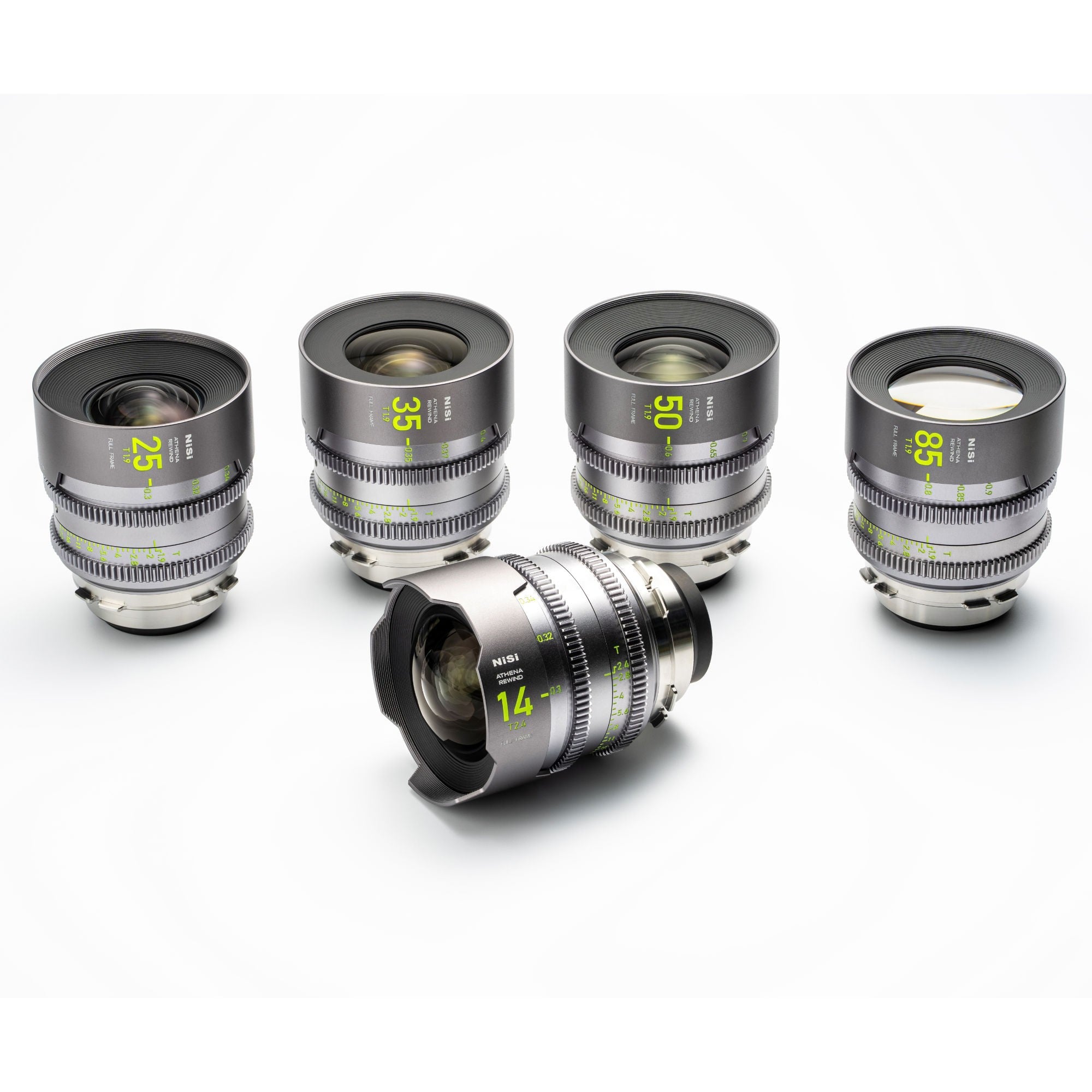 NiSi ATHENA PRIME REWIND 5-Lens Set (PL Mount) - Film Gear Canada