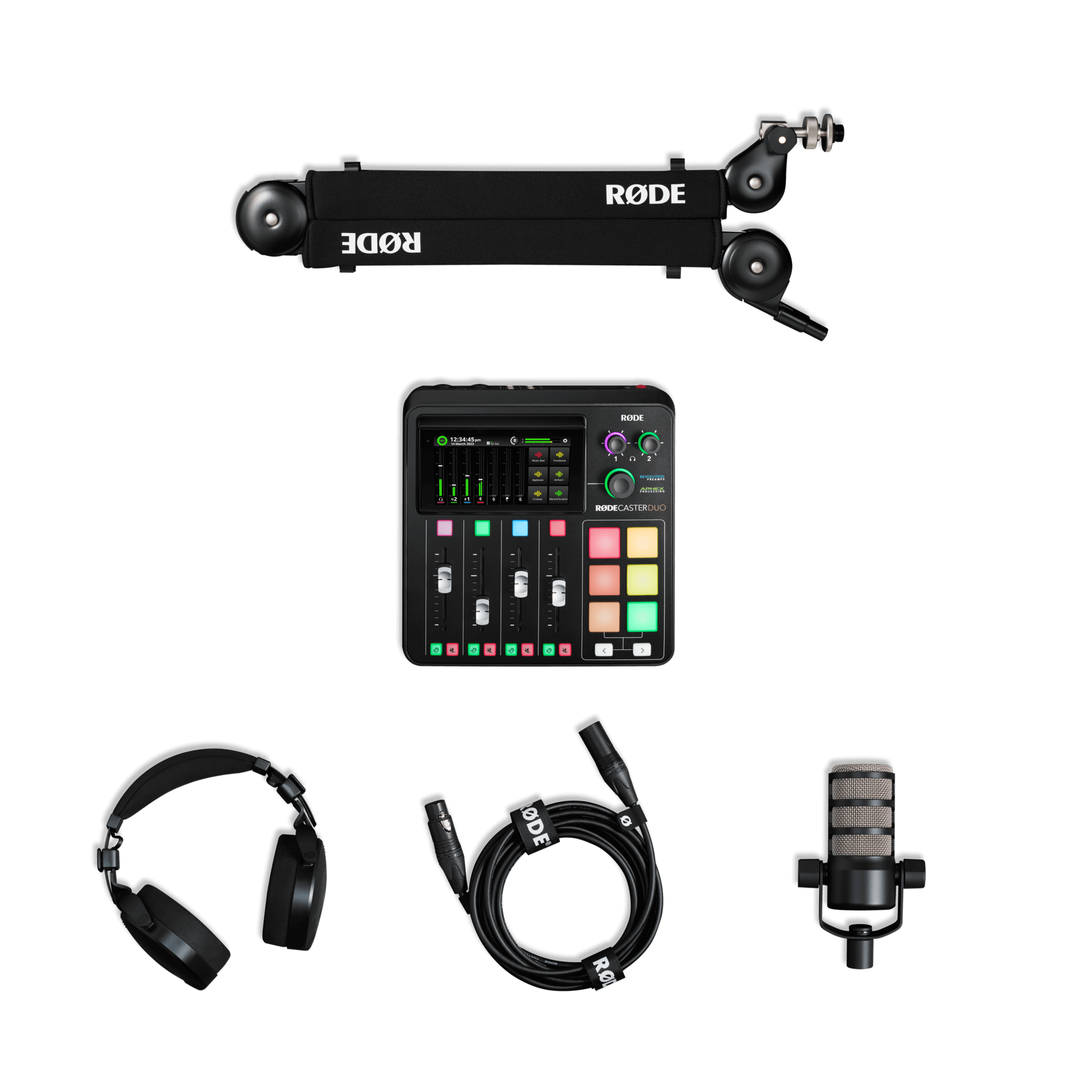 Rode Solo Podcast Kit - Black