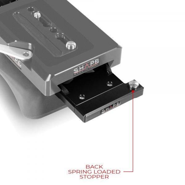 SHAPE ARRI Dovetail Shoulder Mount with Handles product view 4