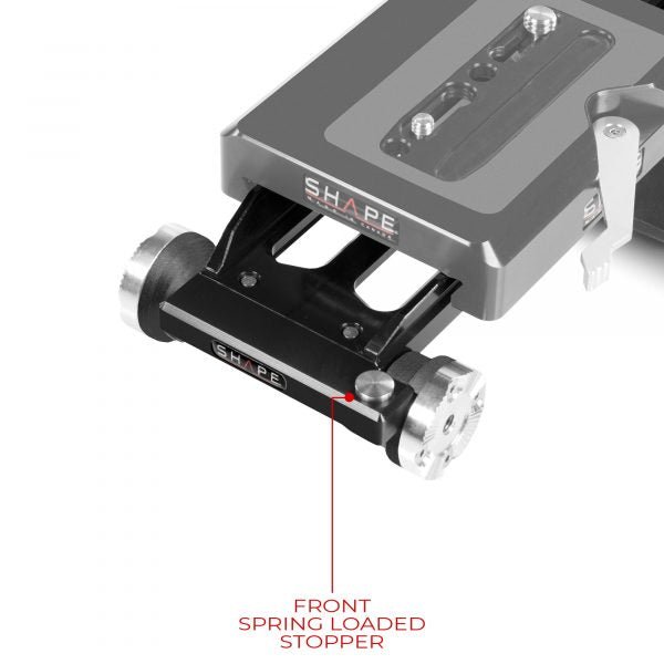 SHAPE ARRI Dovetail Shoulder Mount with Handles product view 3