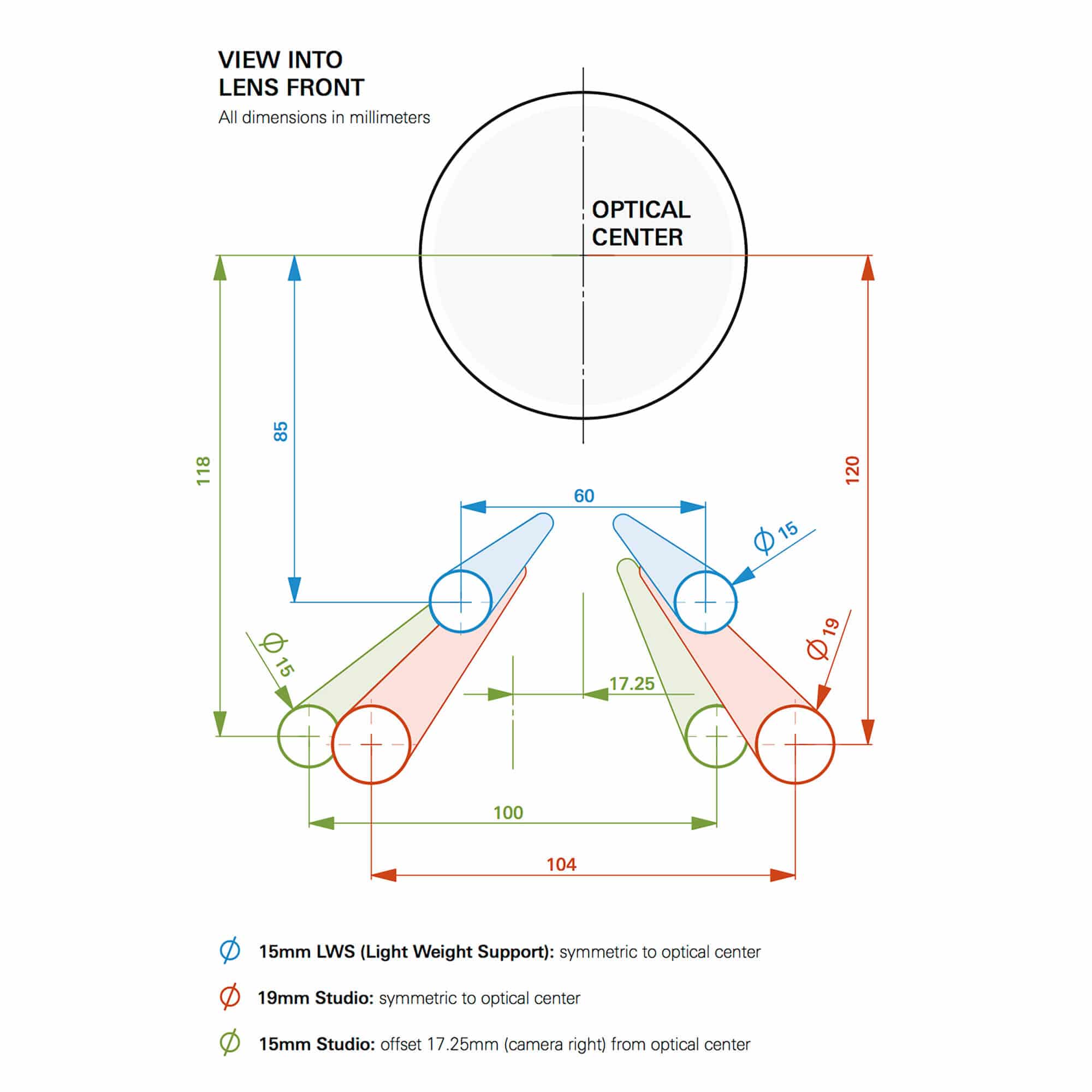 SHAPE Bridge Plate 15 mm Studio ARRI Standard with ARRI Dovetail Plate 12 inches product view 4