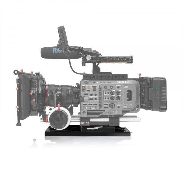 SHAPE Bridge Plate Universal ARRI Standard with ARRI Dovetail Plate 12 inches product view 2