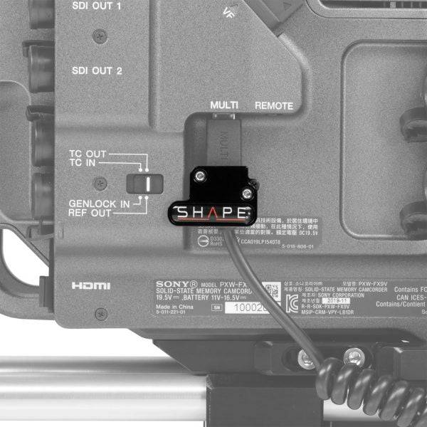 SHAPE Sony FX9 Remote Handle Cable Clamp