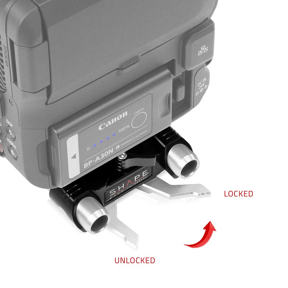 SHAPE Canon EOS C80 Cage with 15mm LWS Base product view 10