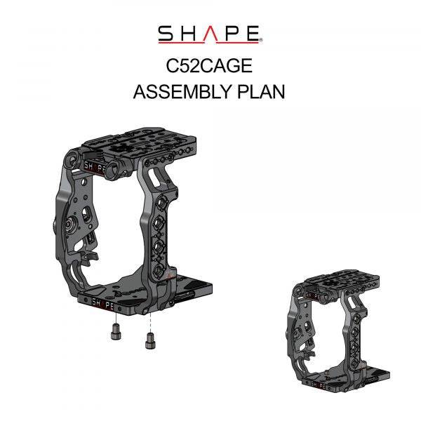 SHAPE Canon C500 MKII/C300 MKIII Camera Cage product view 8