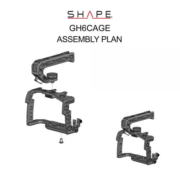 SHAPE Panasonic Lumix GH6 Camera Cage product view 10