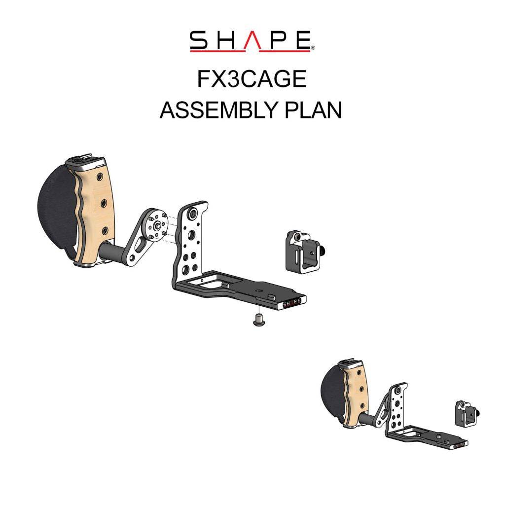 SHAPE Sony FX3/FX30 Camera Cage product view 8