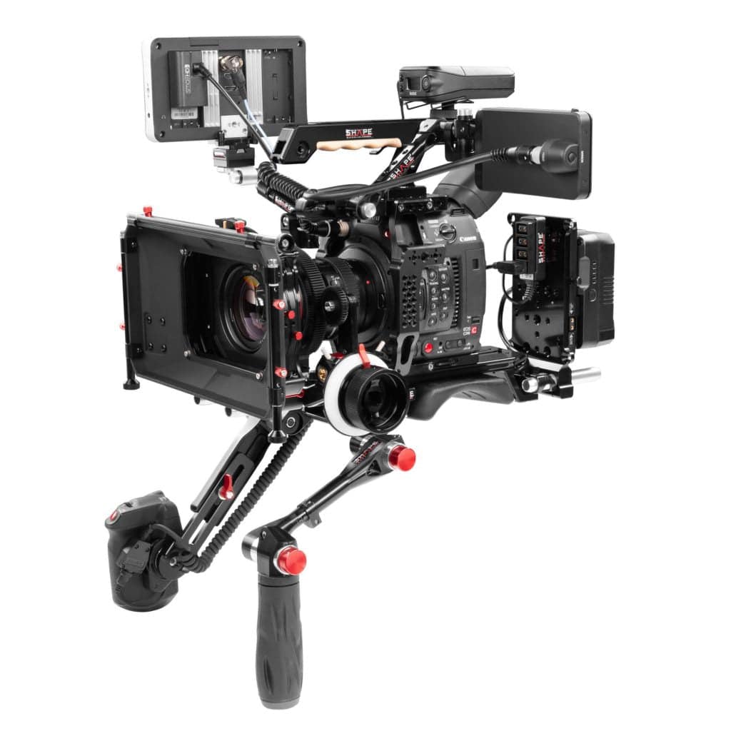SHAPE Camera Cage, Top Handle, Rod Bloc System and View Finder Mount for Canon C200/C200B product view 8