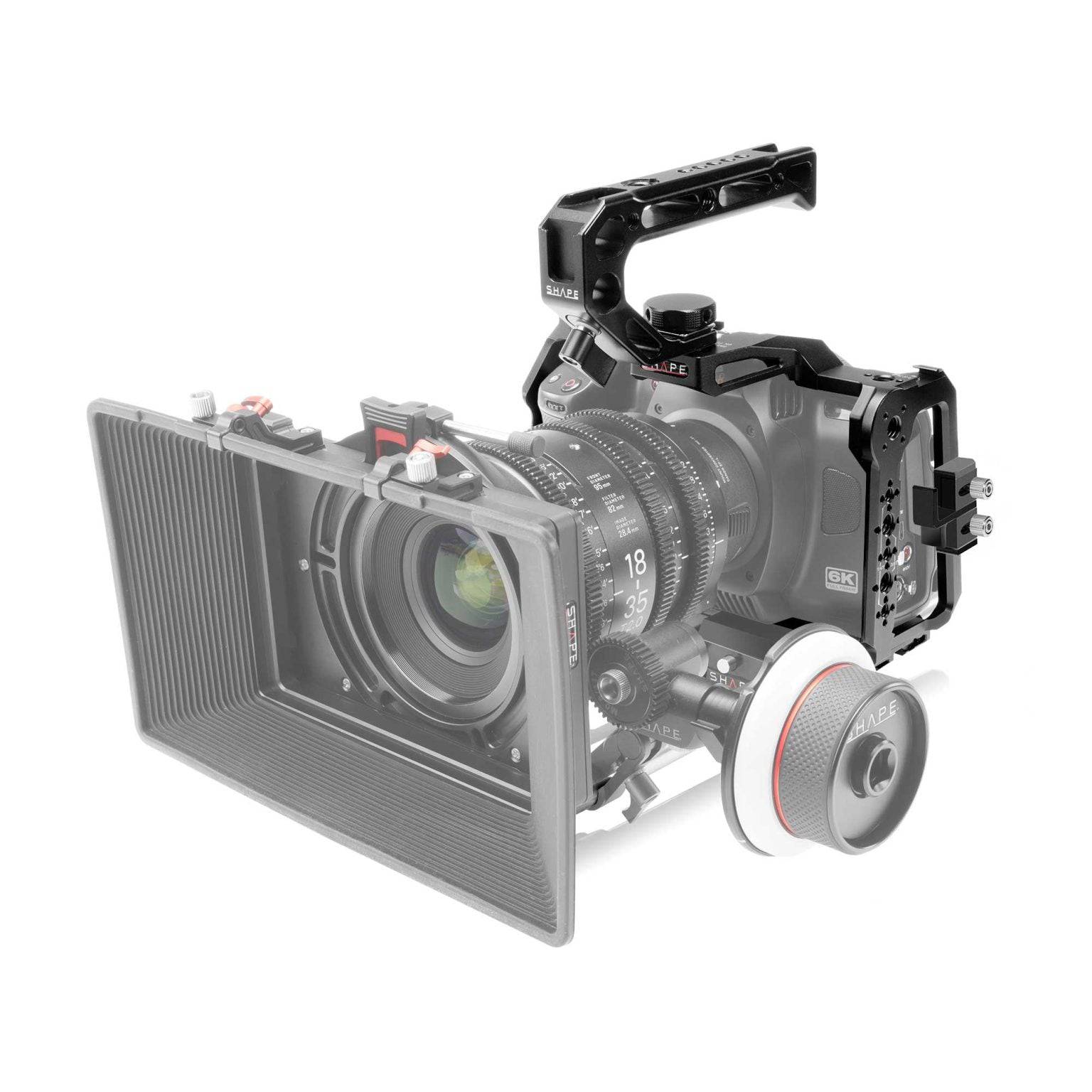 SHAPE Blackmagic Cinema Camera 6K/6K PRO/6K G2 Camera Cage with Top Handle product view 2