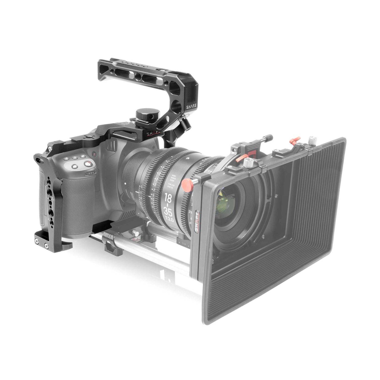 SHAPE Blackmagic Cinema Camera 6K/6K PRO/6K G2 Camera Cage with Top Handle product view 3
