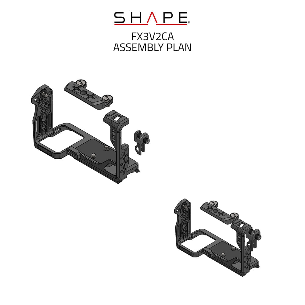 SHAPE Creator Camera Cage V2 For SONY FX3 & FX30 product view 9
