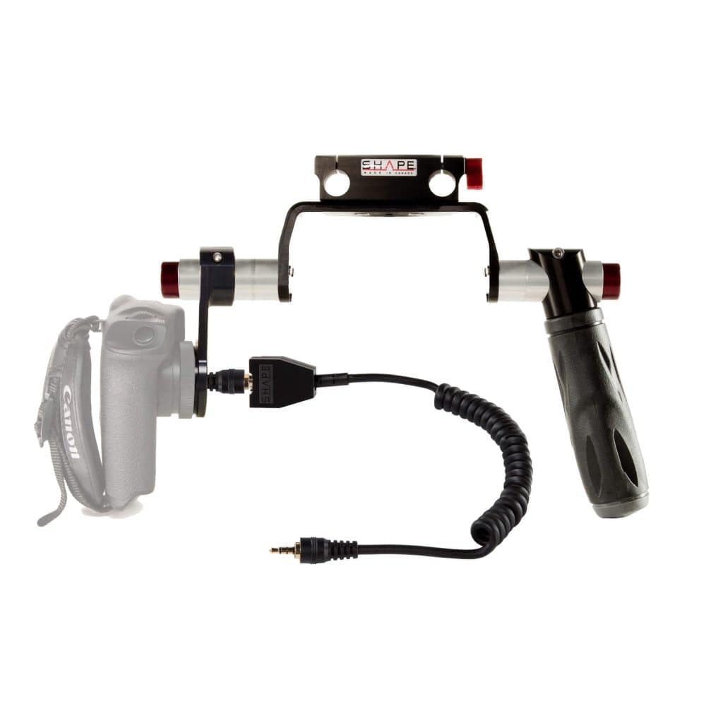 SHAPE Grip Relocator Extension Cable with Quick Handle Rod Bloc for Canon C Series