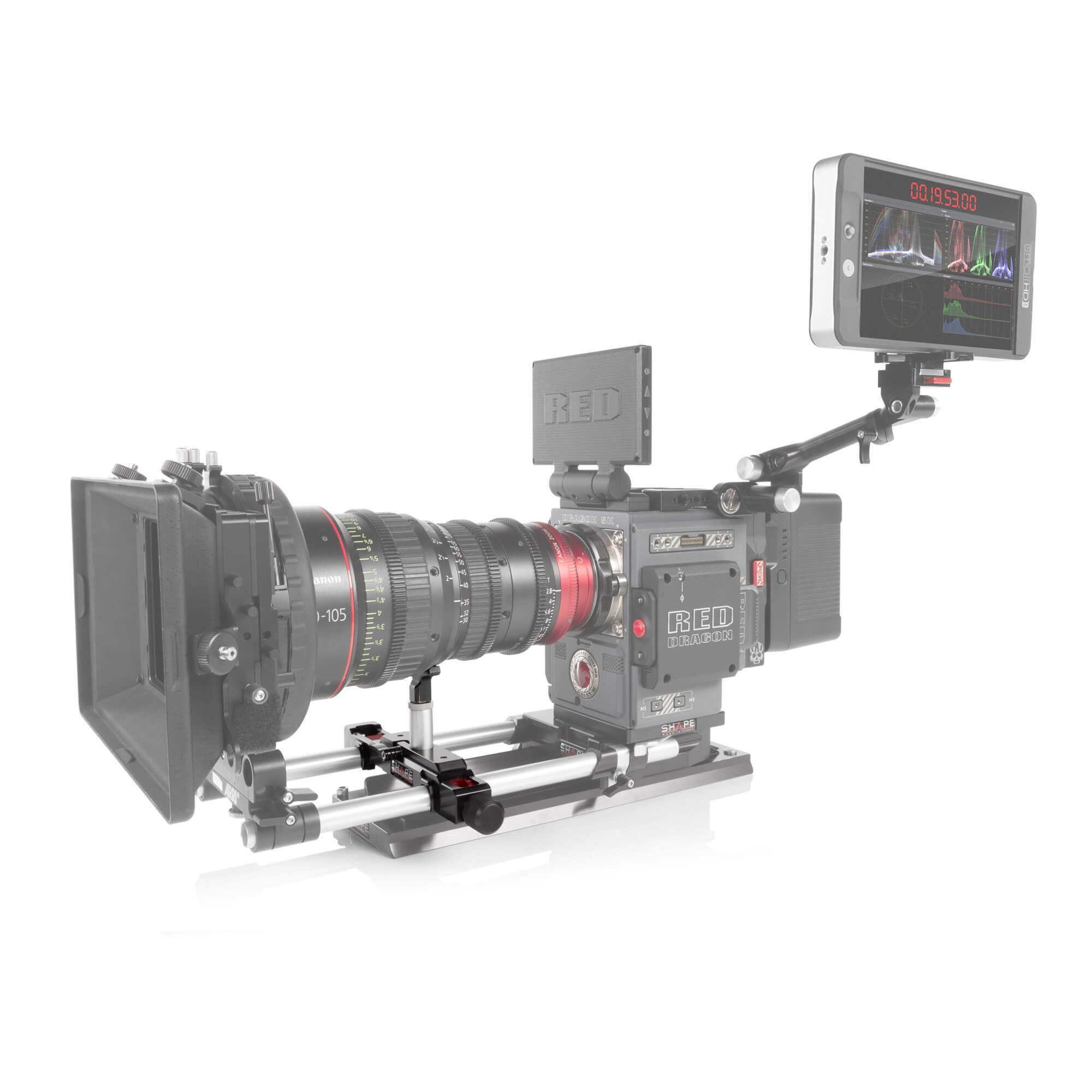 SHAPE Lens Support for 15 mm Studio Bridge Plate product view 3