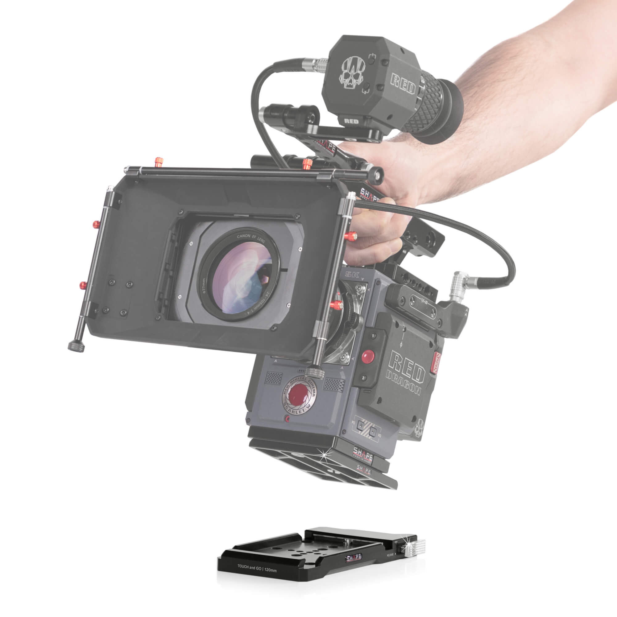 SHAPE Quick Release Receiver Base product view 3
