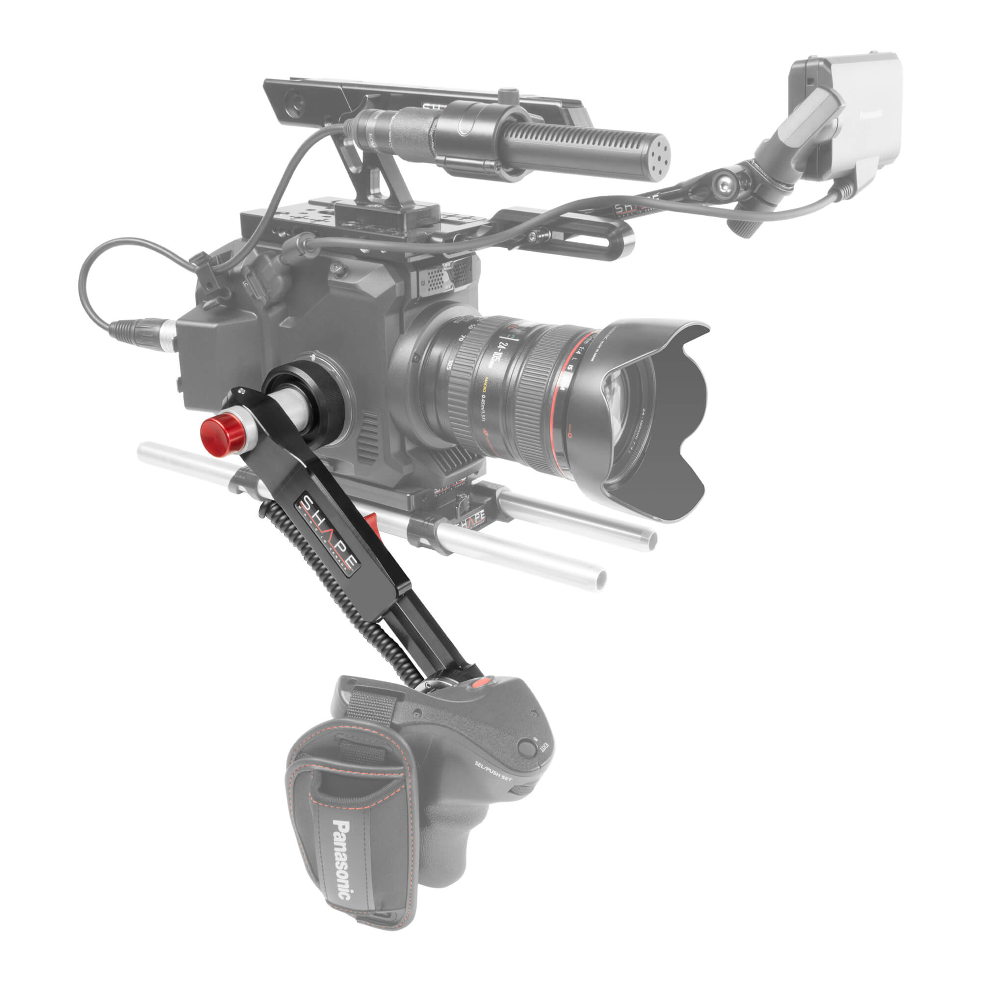 SHAPE Remote Extension Handle with Bayonet Mount and Cable for Panasonic AU-EVA1 product view 3