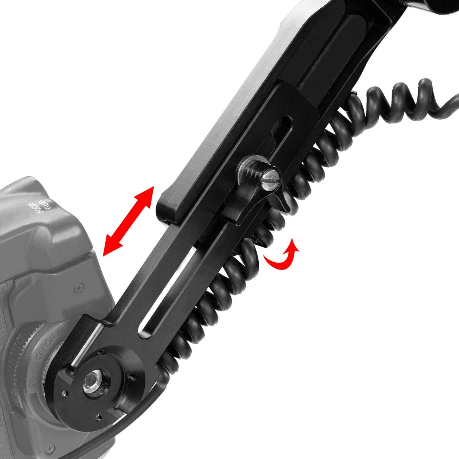 SHAPE Canon C500 MKII/C300 MKIII Remote Extension Handle with Cable product view 3