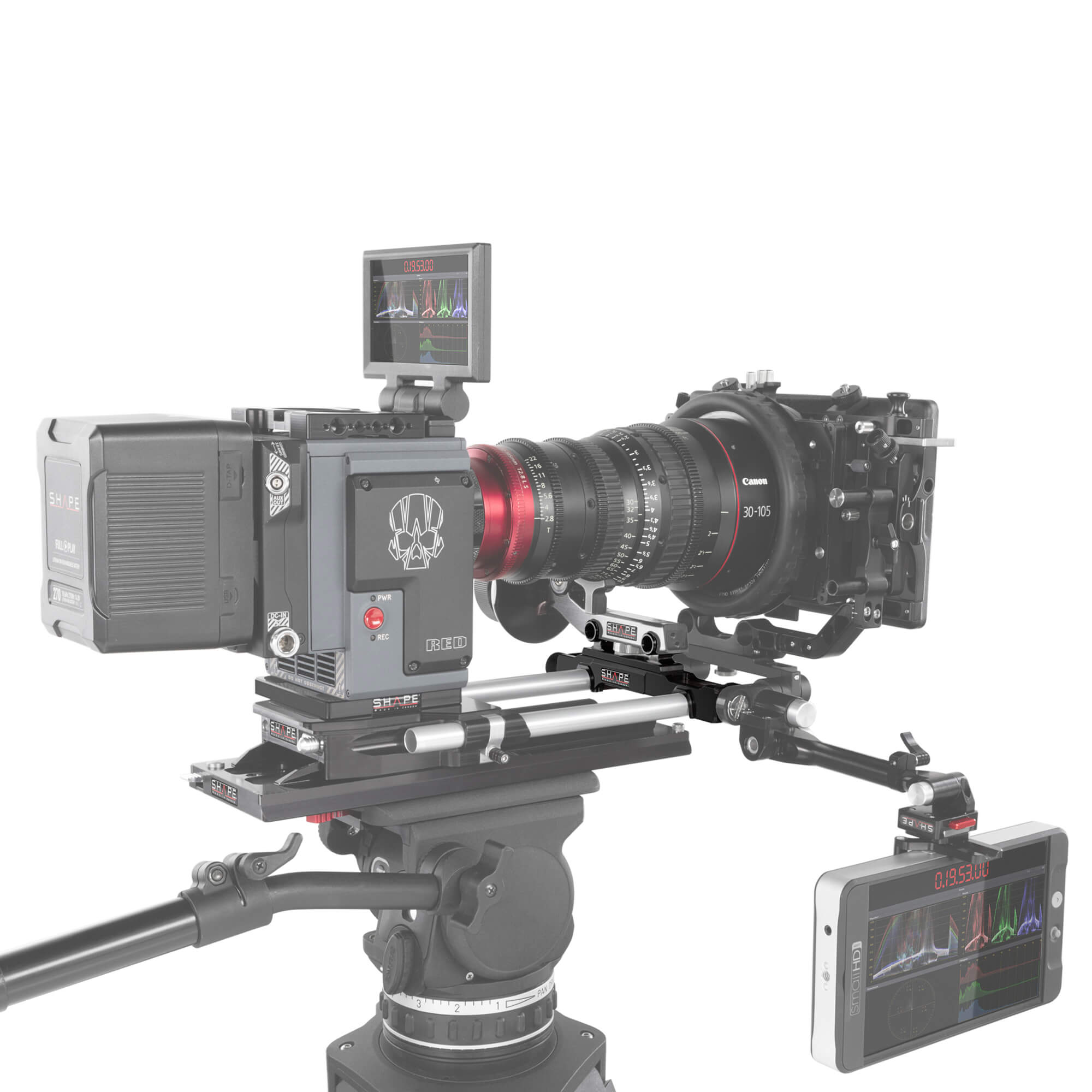 SHAPE Snap-On Adapter for 15 mm LW Rods to 15 mm Studio Rods product view 2