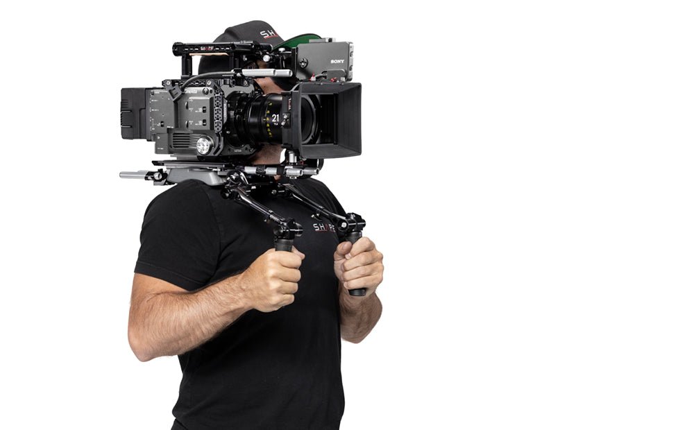 SHAPE Telescopic Black Handles ARRI Rosette product view 2