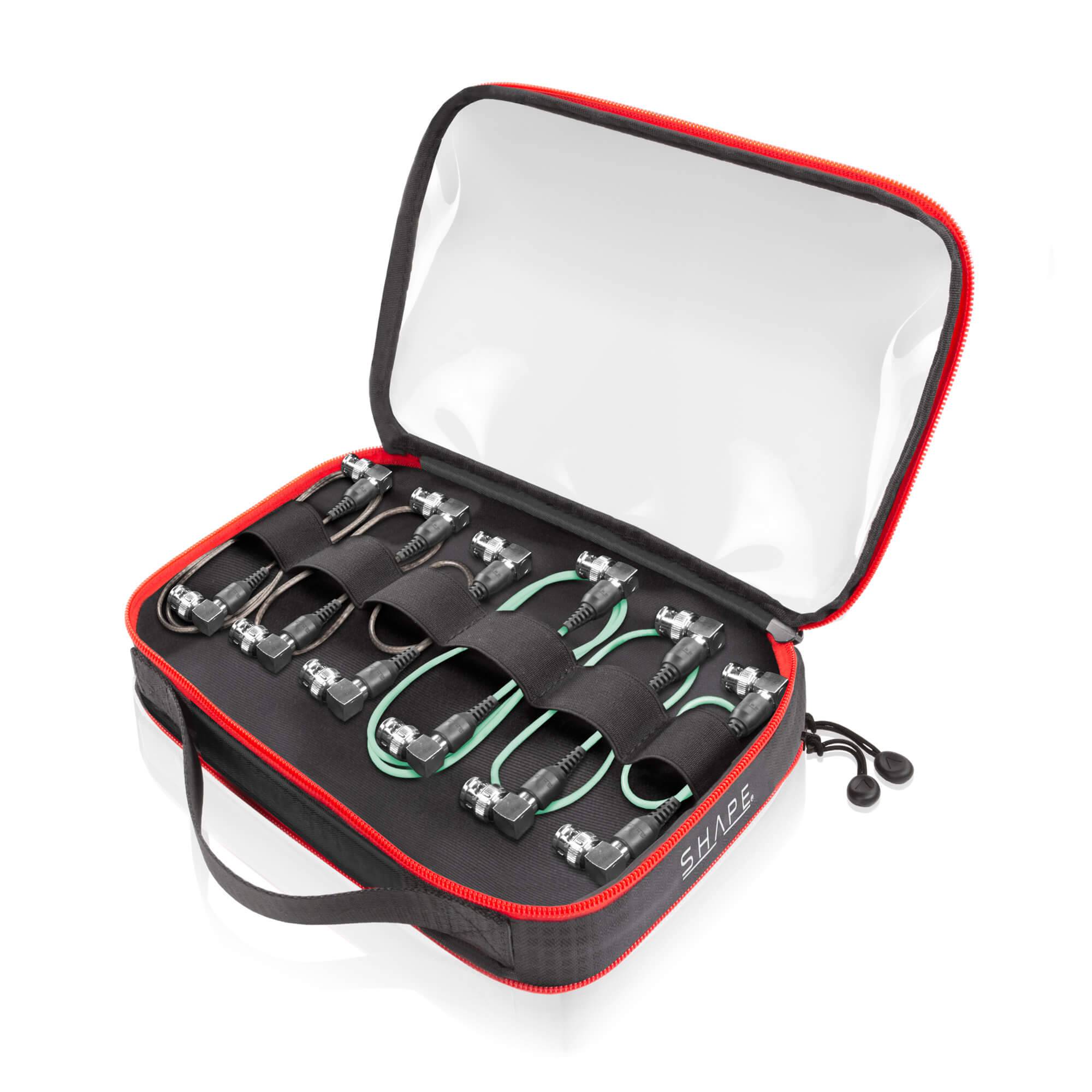SHAPE Two-Sided Organizer Cable Pouch with BNC Skinny Cables Kit product view 2