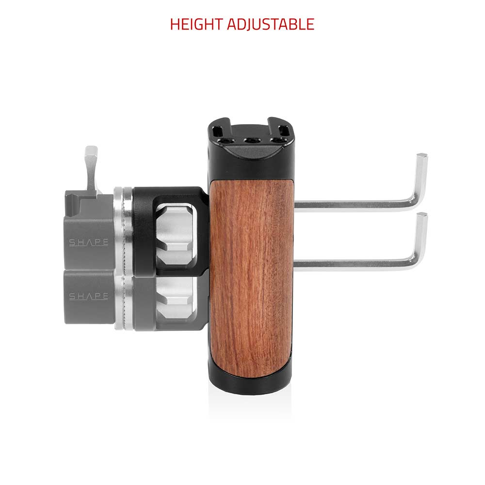 SHAPE Universal Side Wooden Handgrip ARRI Rosette product view 5