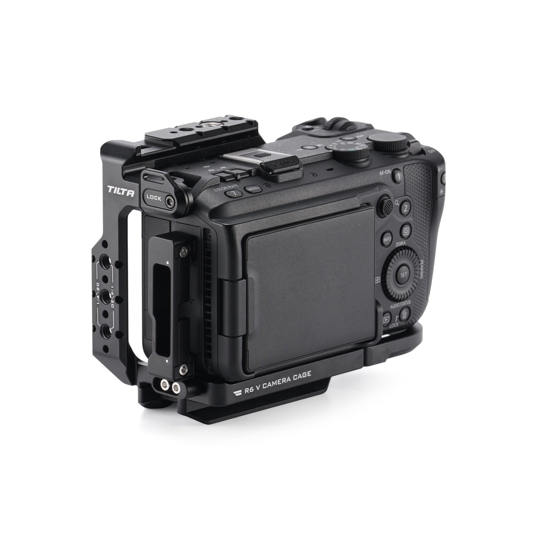 Full Camera Cage for Canon R6 V - Black square product image 3