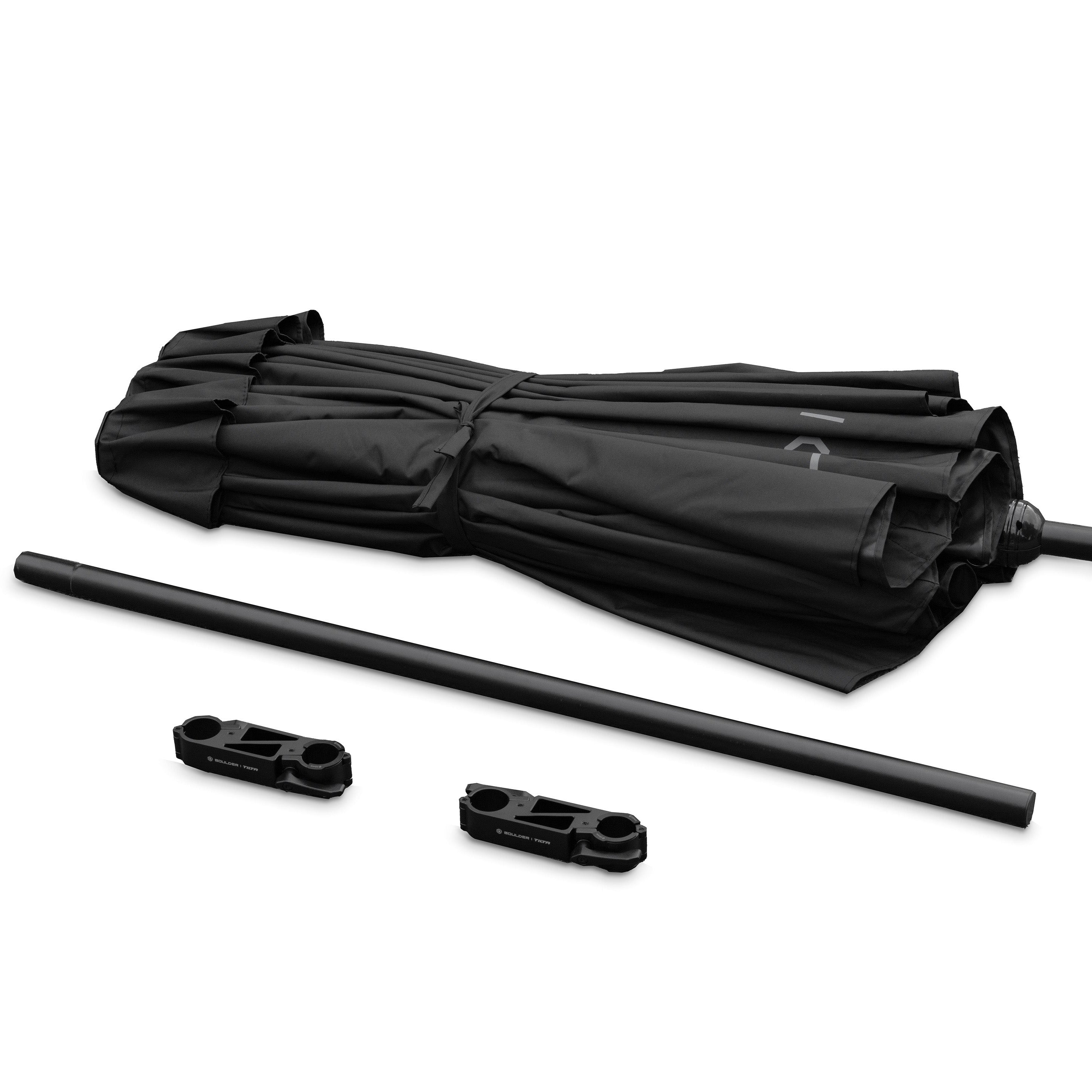 Tilta Extended Umbrella Kit for Boulder Camera Cart (Black) square product image 2