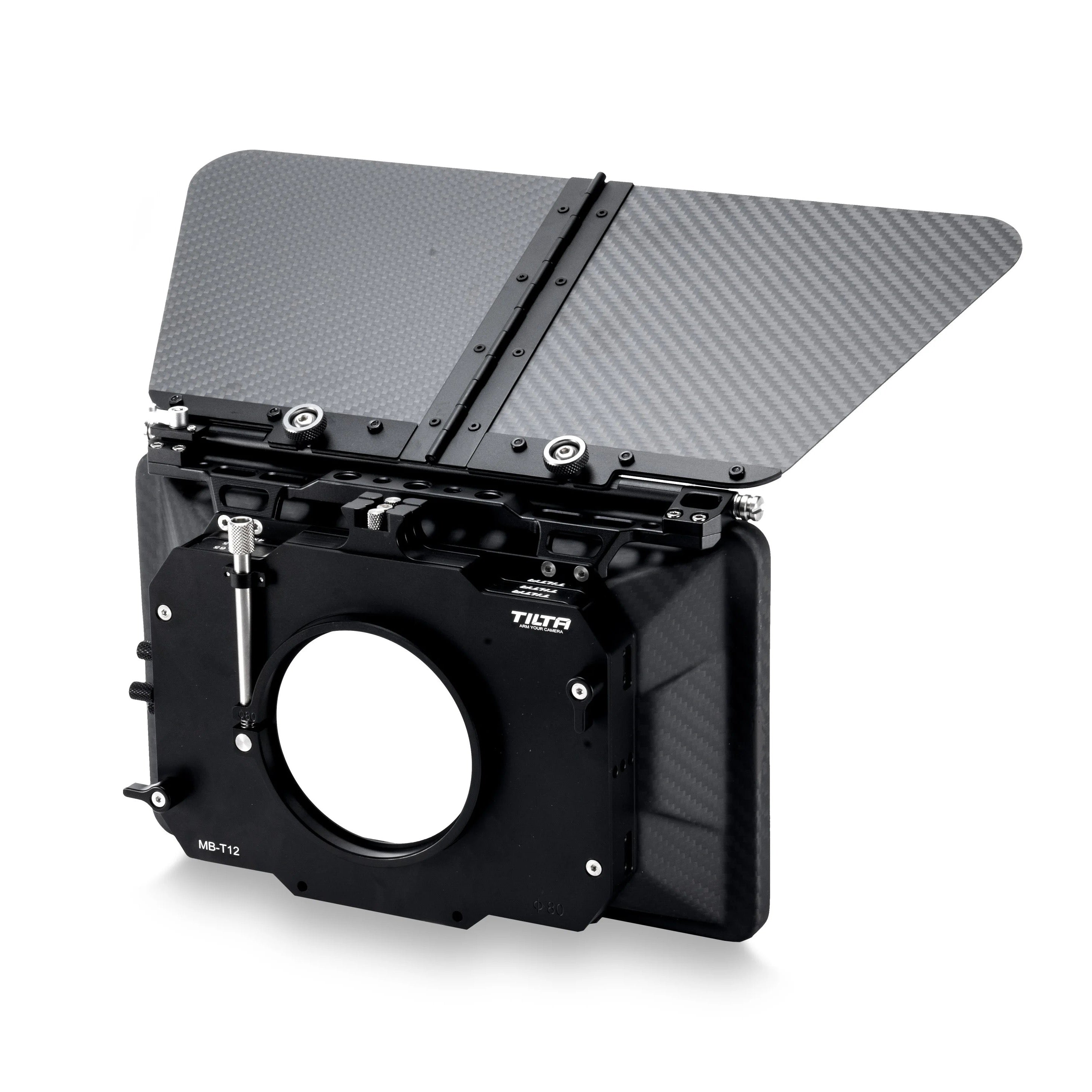 Tilta MB-T12 4×5.65 Carbon Fiber Matte Box (Clamp-on) square product image 2