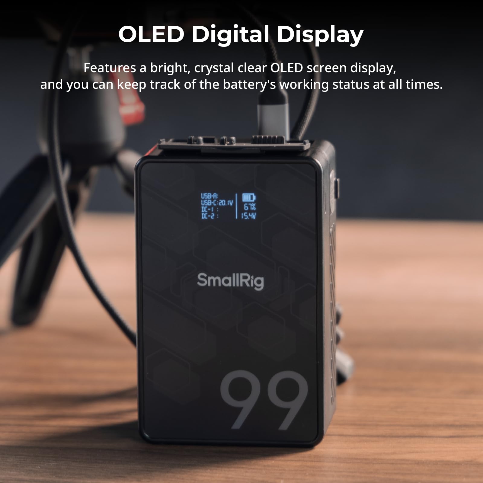 SmallRig VB99 SE Mini V-Mount Battery 4608