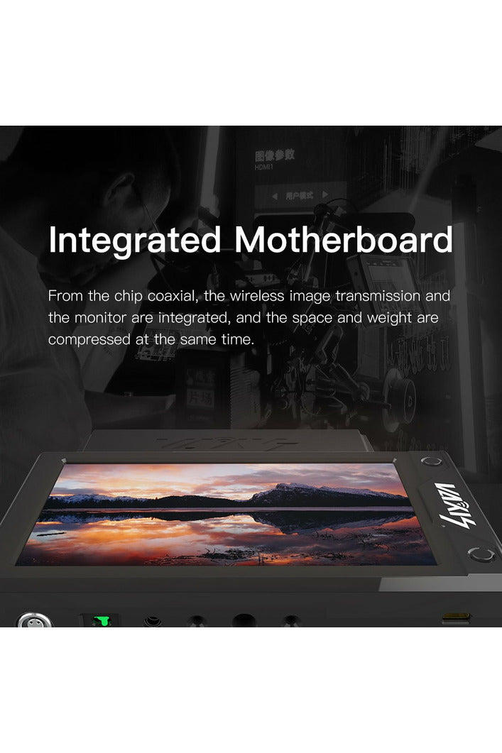 Vaxis Storm Focus 058 Wireless Receiver Monitor with Built-In 5.5" Display & Dual L-Series Plate - Filmgear Canada