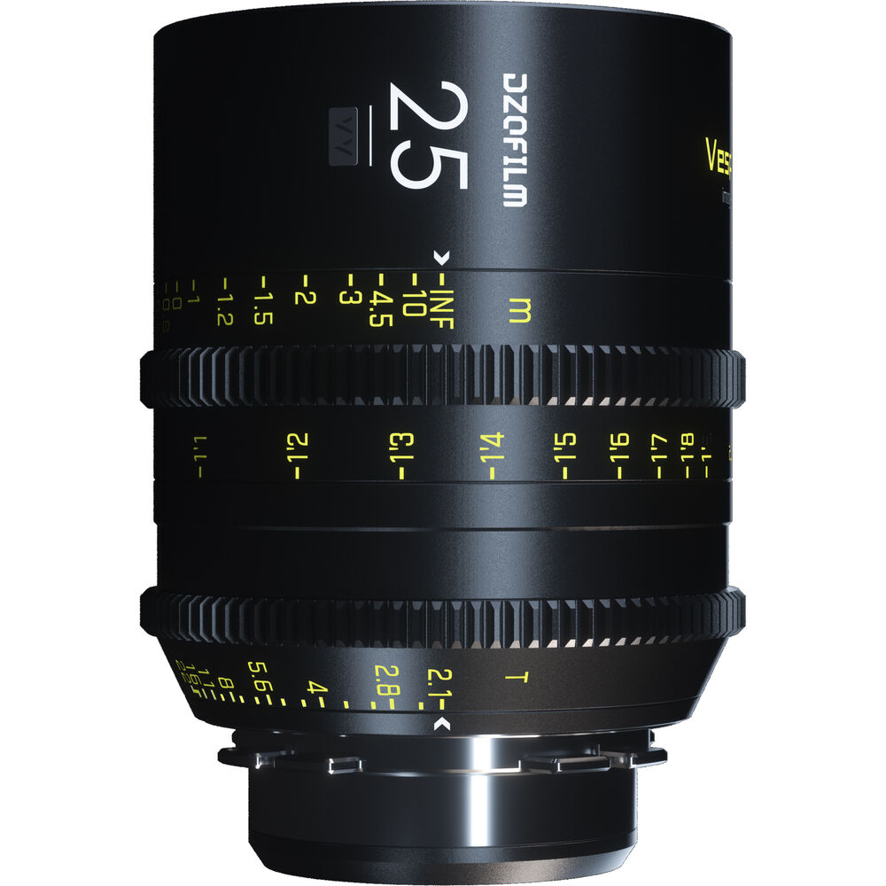 DZOFILM Full Frame Vespid Cine Prime 25mm T2.1 Lens (PL Mount) - Filmgear Canada