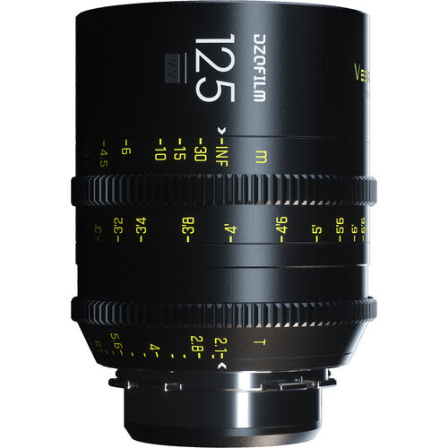 DZOFILM Vespid Full Frame Cine Prime 125mm T2.1 Lens (PL Mount) - Filmgear Canada
