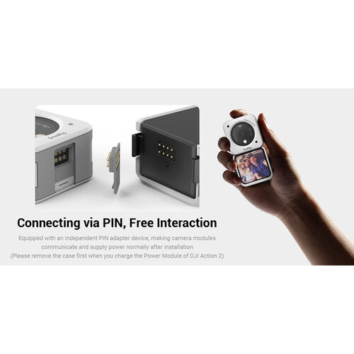 SmallRig DJI Action2 Magnetic Case( White) #3626 - Filmgear Canada