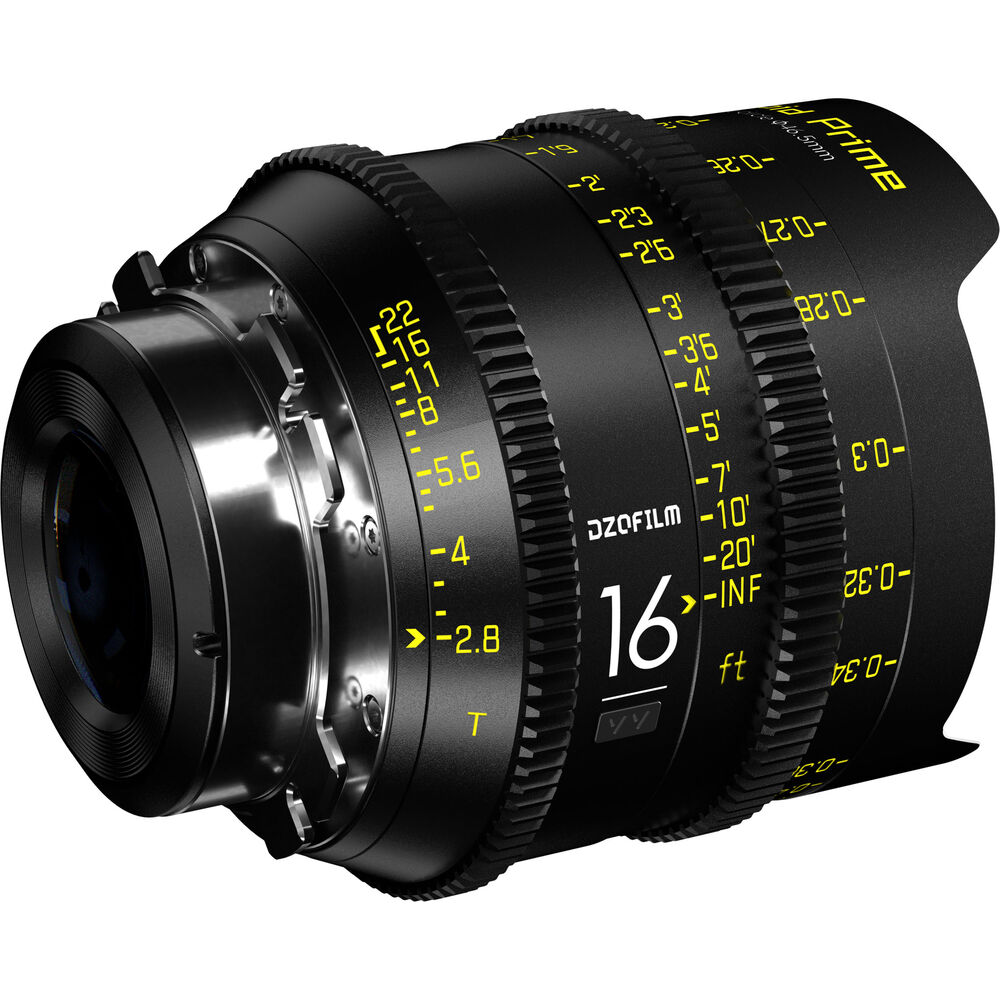 DZOFILM Vespid Full Frame Cine Prime 16mm T2.8 Lens (PL/EF)