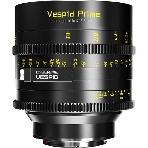 DZOFILM DZOFilm VESPID Cyber Full Frame 75mm T2.1 Prime Lens (PL & EF Mounts) - Film Gear Canada