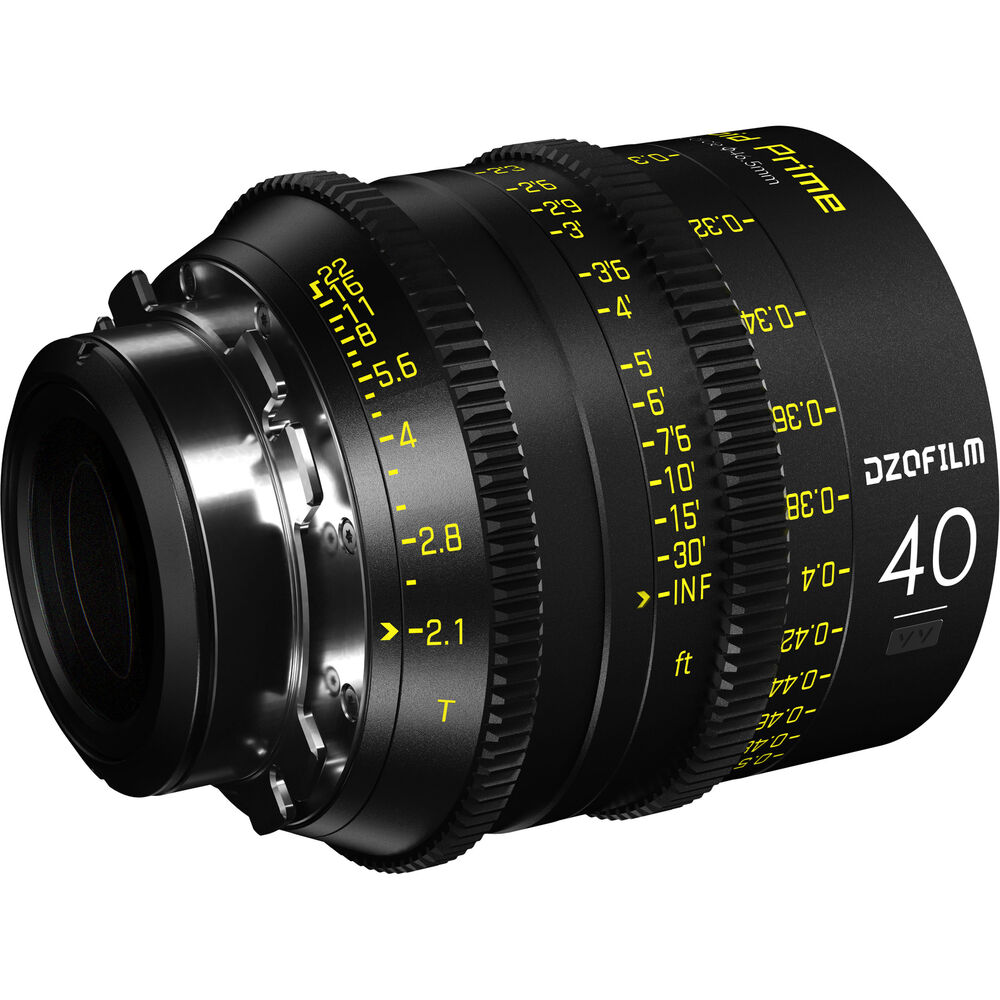 DZOFILM Vespid Full Frame Cine Prime 40mm T2.1 Lens (PL/EF)