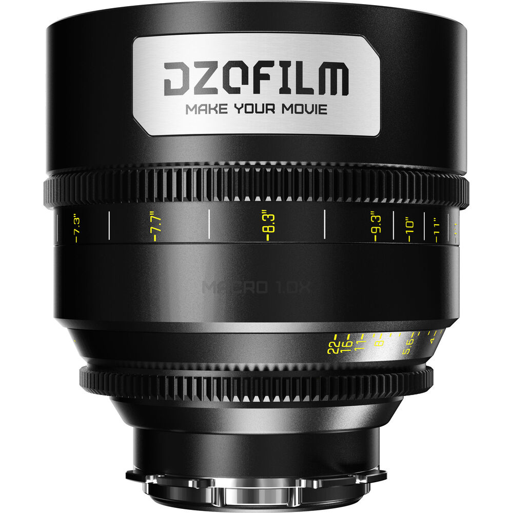 DZOFILM DZOFilm 32mm T2.8 Gnosis Macro Prime Lens (LPL with PL & EF Mounts, Feet) - Film Gear Canada