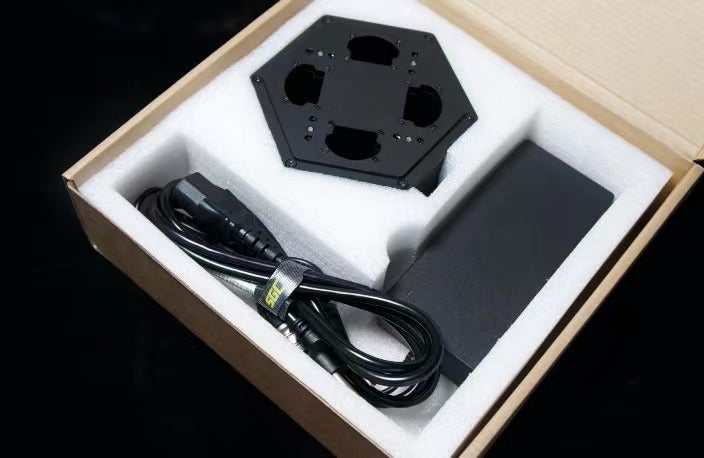 SGC External Quad-Bank 4 Battery Charging Station Set for Prism and Hybrid Tubes - Filmgear Canada