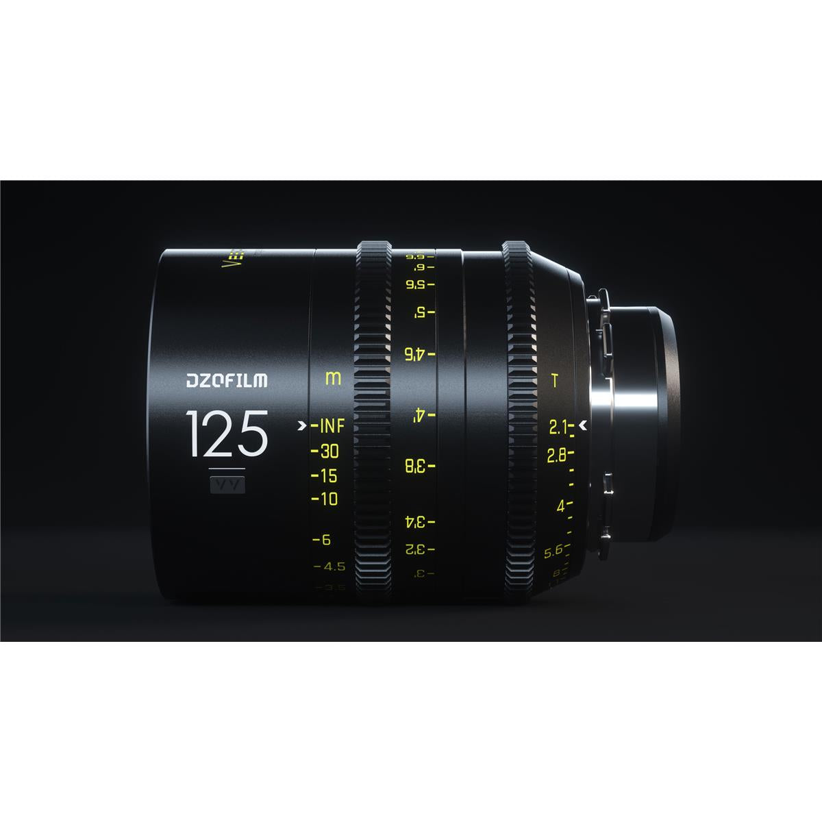 DZOFILM Vespid Full Frame Cine Prime 125mm T2.1 Lens (PL Mount) - Filmgear Canada