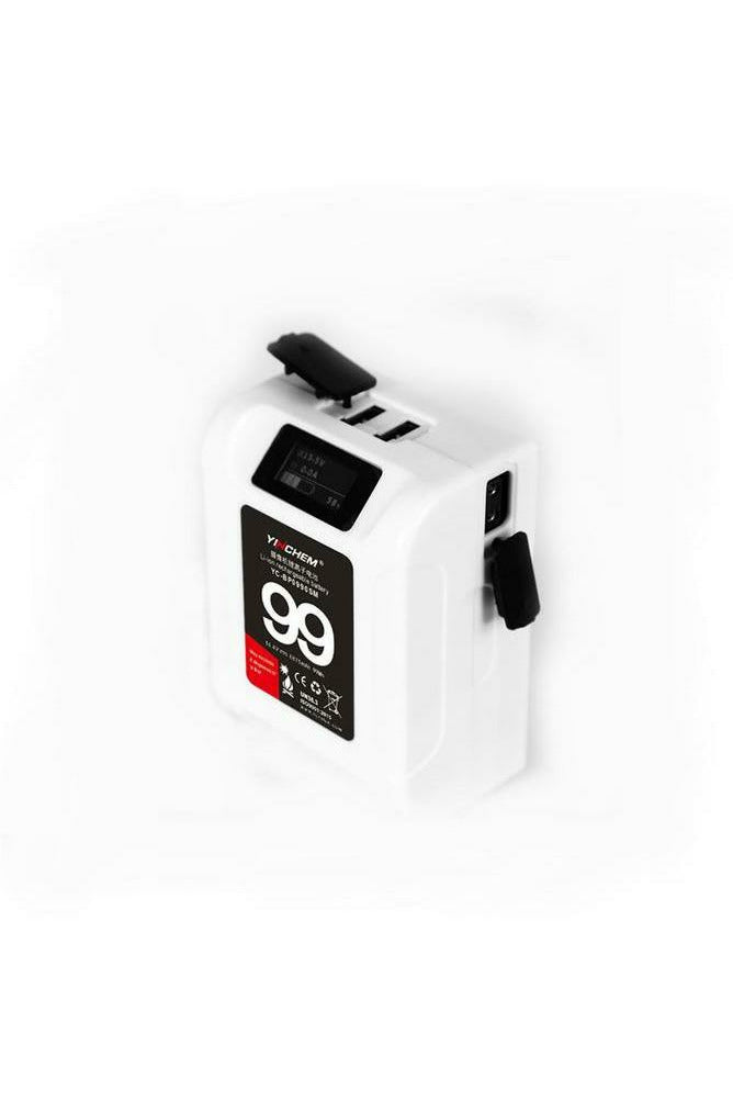 Rolux (YINCHEM) 14.4V 99Wh Mini Pocket Compact Lithium-Ion V-Mount Battery Two D-Tap Two USB - Filmgear Canada